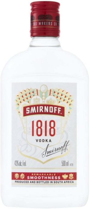 Smirnoff Plain Vodka  (500 ml) | Shop Online