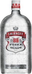 Smirnoff Plain Vodka  (Pack of 12 x 1 L) | Shop Online
