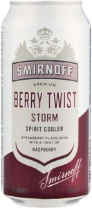 Smirnoff Storm Berry Twist Sprit Cooler  (Pack of 6 x 440 ml) | Shop Online