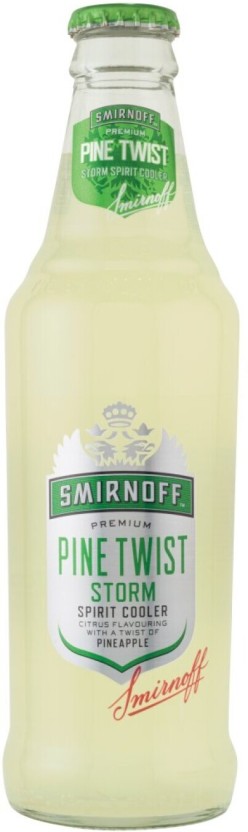 Smirnoff Storm Pine Twist Sprit Cooler  (Pack of 6 x 300 ml) | Shop Online