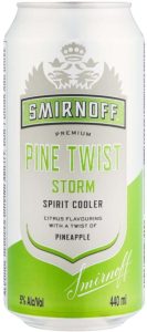 Smirnoff Storm Pine Twist Sprit Cooler  (Pack of 6 x 440 ml) | Shop Online