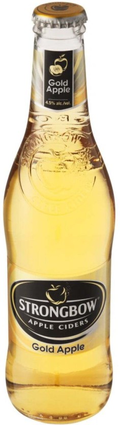 Strongbow Gold Apple Cider  (Pack of 24 x 330 ml, NRB) | Shop Online