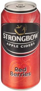 Strongbow Red Berries Cider  (Pack of 24 x 440 ml) | Shop Online