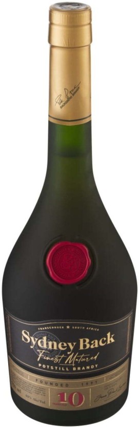 Sydney Back Brandy  (Pack of 6 x 750 ml) | Shop Online