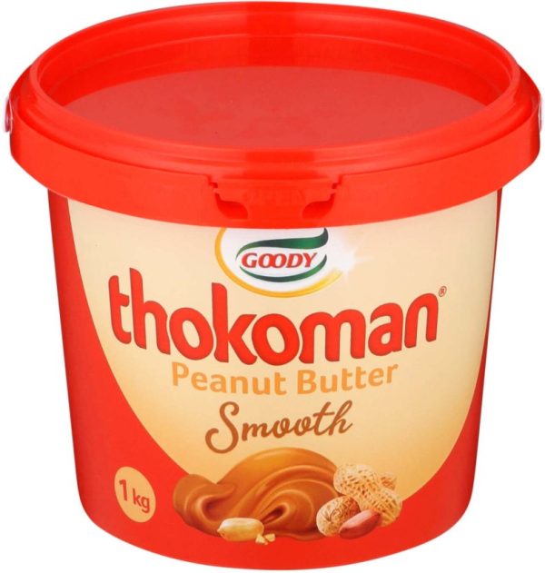 Thokoman Smooth Peanut Butter 1 kg | Shop Online