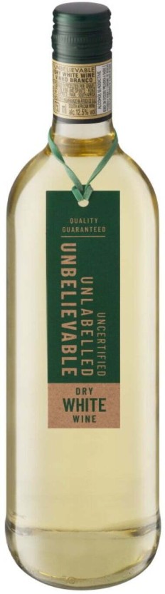 Unbelievable Dry White Wine  (Pack of 6 x 750 ml) | Shop Online