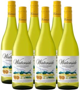 Waterside Chardonnay White Wine  (Pack of 6 x 750 ml) | Shop Online