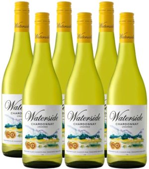 Waterside Chardonnay White Wine  (Pack of 6 x 750 ml) | Shop Online