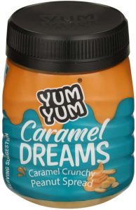 Yum Yum Caramel Crunchy Peanut Spread 390 g | Shop Online
