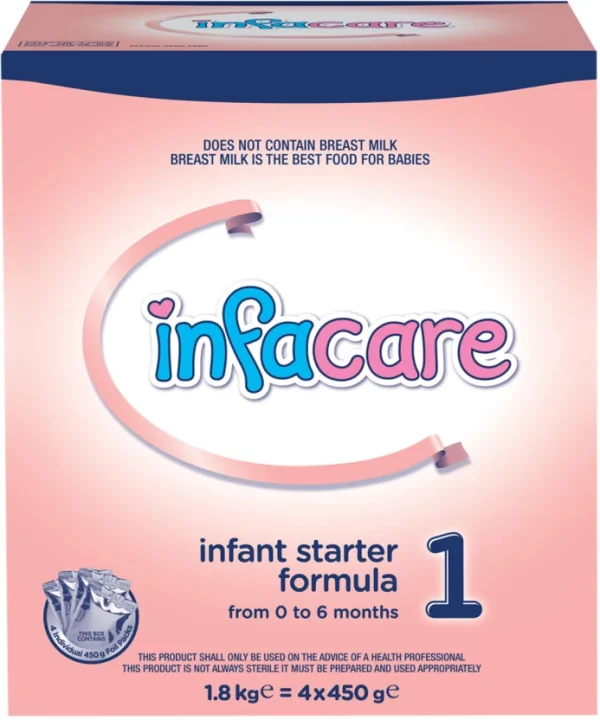 Infacare 1 Infant Starter Formula (1.8 kg, 0-6 Months) | Shop Online