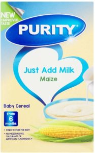 Purity Maize Baby Cereal With Milk Cereal  (450 g, 6+ Months) | Shop Online