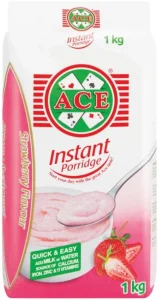 Ace Instant Porridge Strawberry Pouch (1 kg) | Shop Online