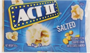 Act II Microwave Salt Popcorn (85 g) | Shop Online