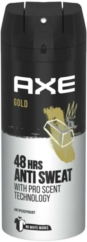 Axe Gold Deodorant Spray - For Men (150 ml) | Shop Online