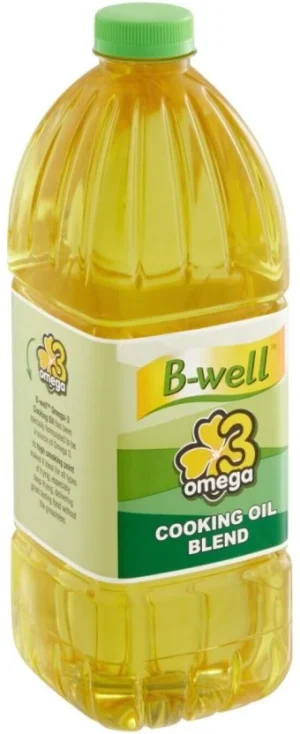 B-Well Omega Blended Oil Plastic Bottle (2 L) | Shop Online