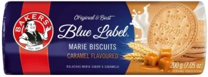 Bakers Blue Label Caramel Flavoured Marie Biscuit (200 g Pack of 12) | Shop Online