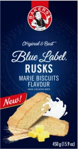 Bakers Blue Label Marie Biscuits flavoured Milk Rusk (450 g) | Shop Online