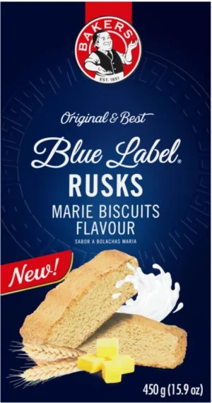 Bakers Blue Label Marie Biscuits flavoured Milk Rusk (450 g) | Shop Online