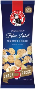 Bakers Blue Label Mini Marie Biscuit (200 g Pack of 24) | Shop Online