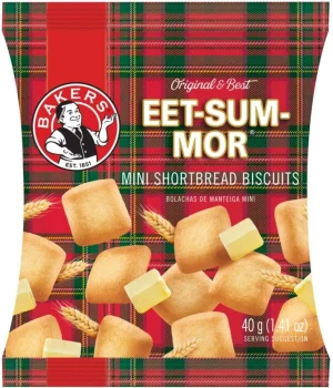 Bakers Eet-Sum Mor Mini Cracker Shortbread (40 g) | Shop Online