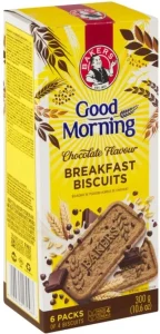 Bakers Good Morning Breakfast Biscuits Chocolate Biscotti (300 g) | Shop Online