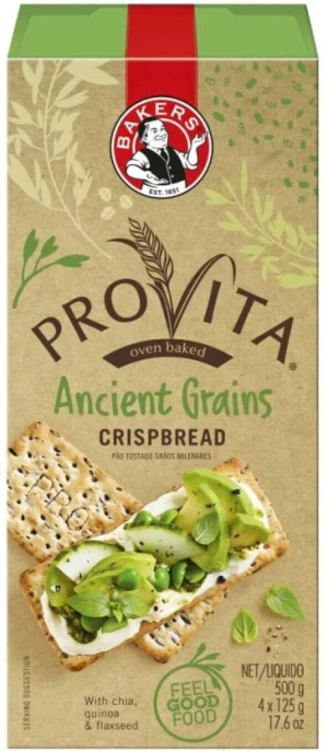 Bakers Provita Ancient Crispbread Multi Grain Biscuit (500 g) | Shop Online