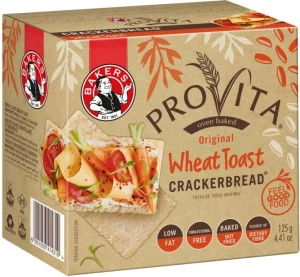 Bakers Provita Original Wheat Toast Cracker Bread Bakery Biscuit (125 g Pack of 12) | Shop Online