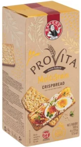 Bakers Provita Oven Baked Multigrain Crispbread Cream Cracker Biscuit (500 g) | Shop Online