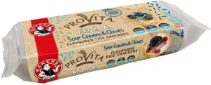 Bakers Provita Vitasnack Sour Cream Chives Flavoured Rice Cracker (100 g Pack of 12) | Shop Online