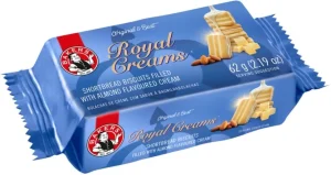 Bakers Royal Shortbread Cream Filled Biscuit (62 g Pack of 16) | Shop Online
