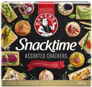 Bakers Snacktime Crackers Assorted Biscuit (400 g) | Shop Online