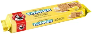 Bakers Topper Lemon Flavoured Biscuits Cream Filled Biscuit (125 g) | Shop Online