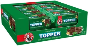 Bakers Topper Mint Choc Flavoured Biscuits Cream Filled Biscuit (50 g Pack of 16) | Shop Online