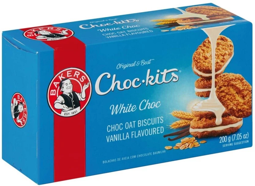 Bakers White Choc Oat Biscuit (200 g) | Shop Online