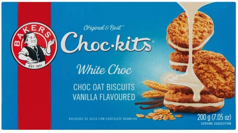 Bakers White Choc Oat Biscuit (200 g) | Shop Online - Image 2