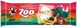 Bakers Zoo Vanilla Flavoured Iced Biscuits Cream Cracker Biscuit (150 g) | Shop Online