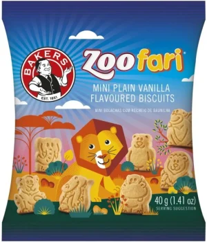 Bakers Zoofari Mini Biscotti (40 g) | Shop Online