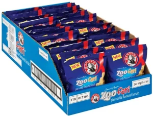 Bakers Zoofari Mini Biscotti (40g Pack of 24) | Shop Online