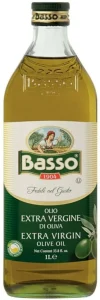 Basso Extra Virgin Olive Oil Glass Bottle (1 L) | Shop Online