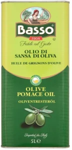 Basso Pomace Olive Oil Tin (5 L) | Shop Online