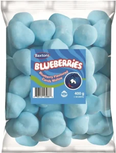 Baxtons Candy Mallow Blueberries Marshmallow (Pack of 1 x 400 g) | Shop Online
