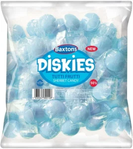 Baxtons Diskes Tutti Frutti Sweets (Pack of 1 x 50 pieces) | Shop Online