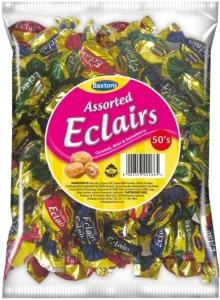 Baxtons Eclairs 1 Chocolate Toffee (Pack of x 50 pieces) | Shop Online