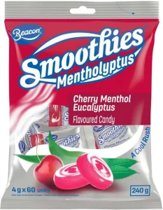 Beacon Smoothies Mentholyptus Cherry Mouth Freshener (Pack of 1 x 60 pieces) | Shop Online