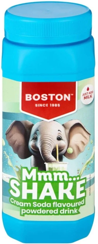 Boston Mmm...Shake - Creme Soda Flavoured Powdered Drink (500 g) | Shop Online