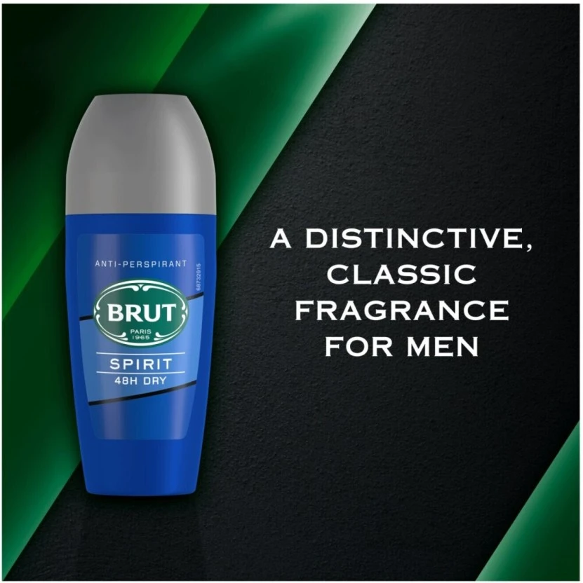 Brut Paris Spirit 48H Dry Deodorant Roll-on - For Men (50 ml) | Shop Online - Image 4