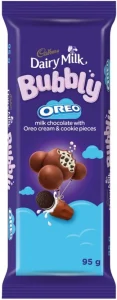 Cadbury Bubbly Oreo Milk Chocolate Slabs (95 g) | Shop Online