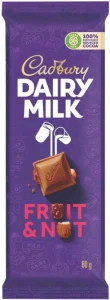 Cadbury Dairy Milk Nut Fruit and Nuts Chocolate Slabs (24 x 80 g) | Shop Online