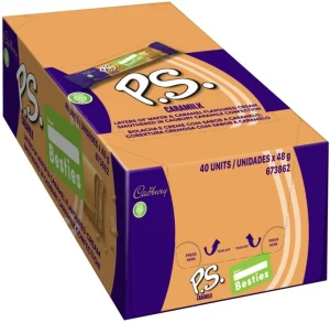 Cadbury PS Caramilk Milk Chocolate Bars (40 x 48 g) | Shop Online