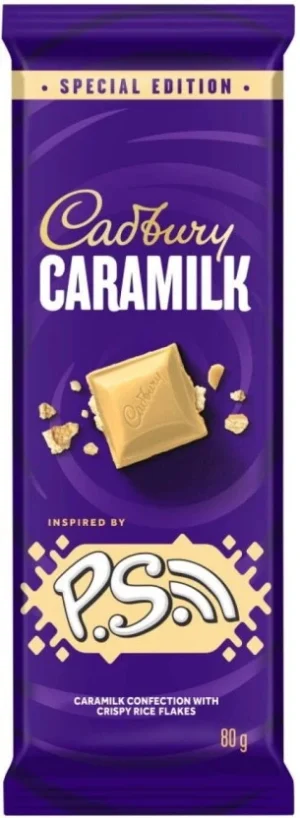 Cadbury PS Caramilk White Chocolate Slabs (12 x 80 g) | Shop Online